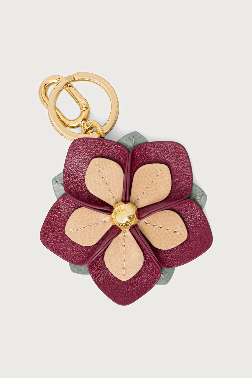 Furla kľúčenka dámska Allegra Hibiscus Keyring