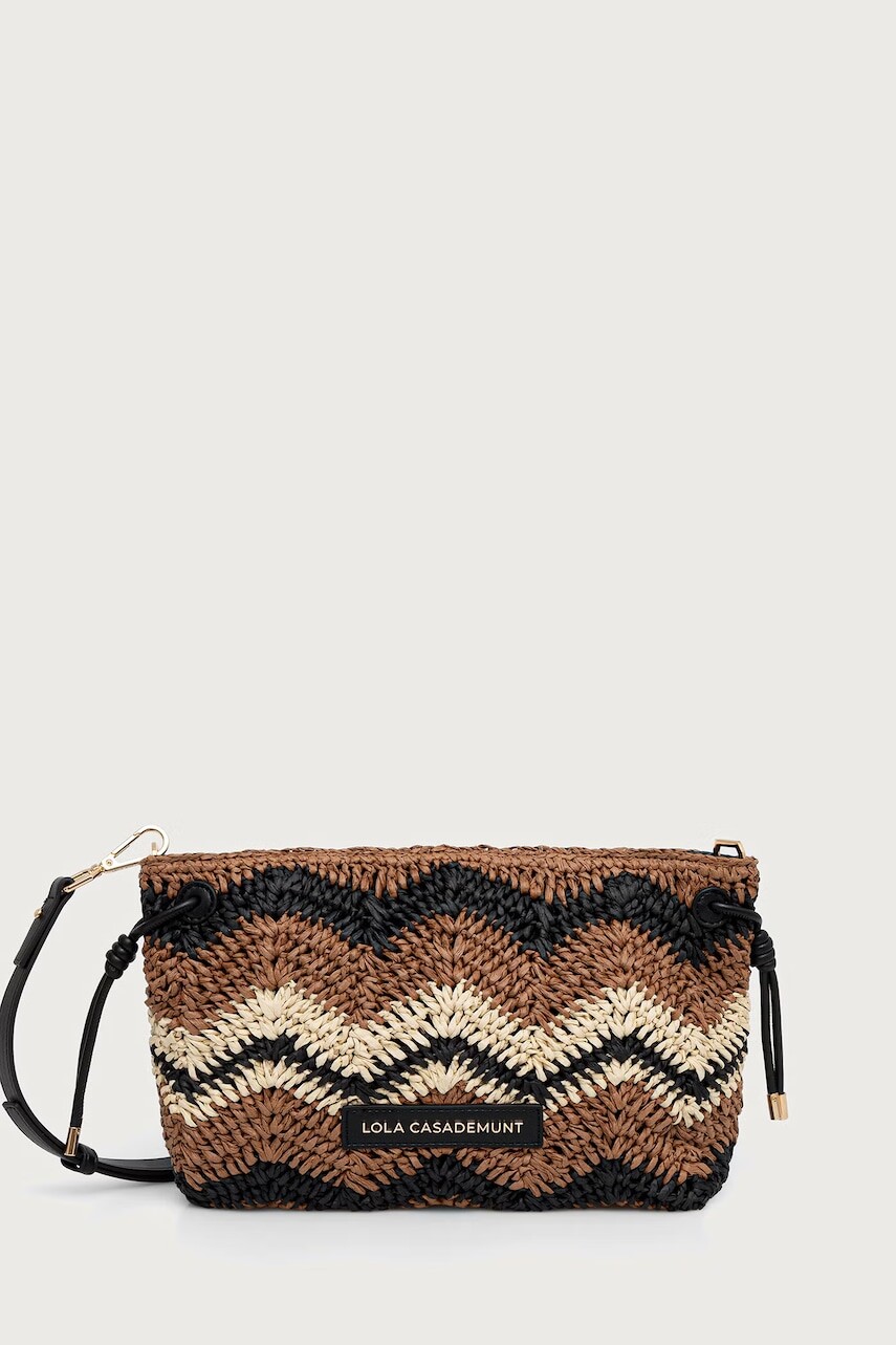 Lola Casademunt crossbody kabelka dámska pletená
