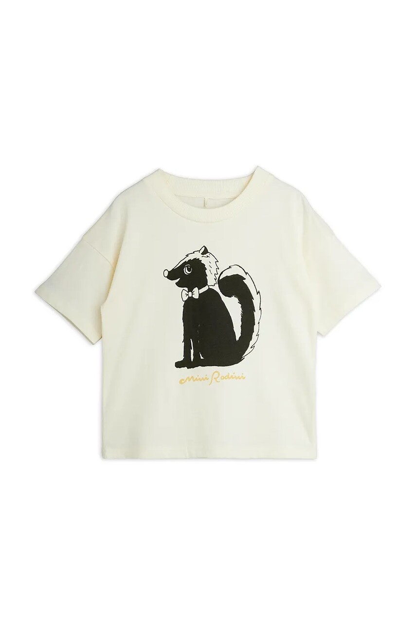 Mini Rodini tričko detské bavlnené Skunk