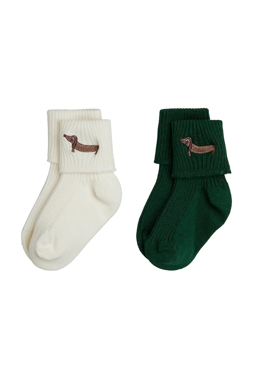 Mini Rodini ponožky detské Dog 2-pak