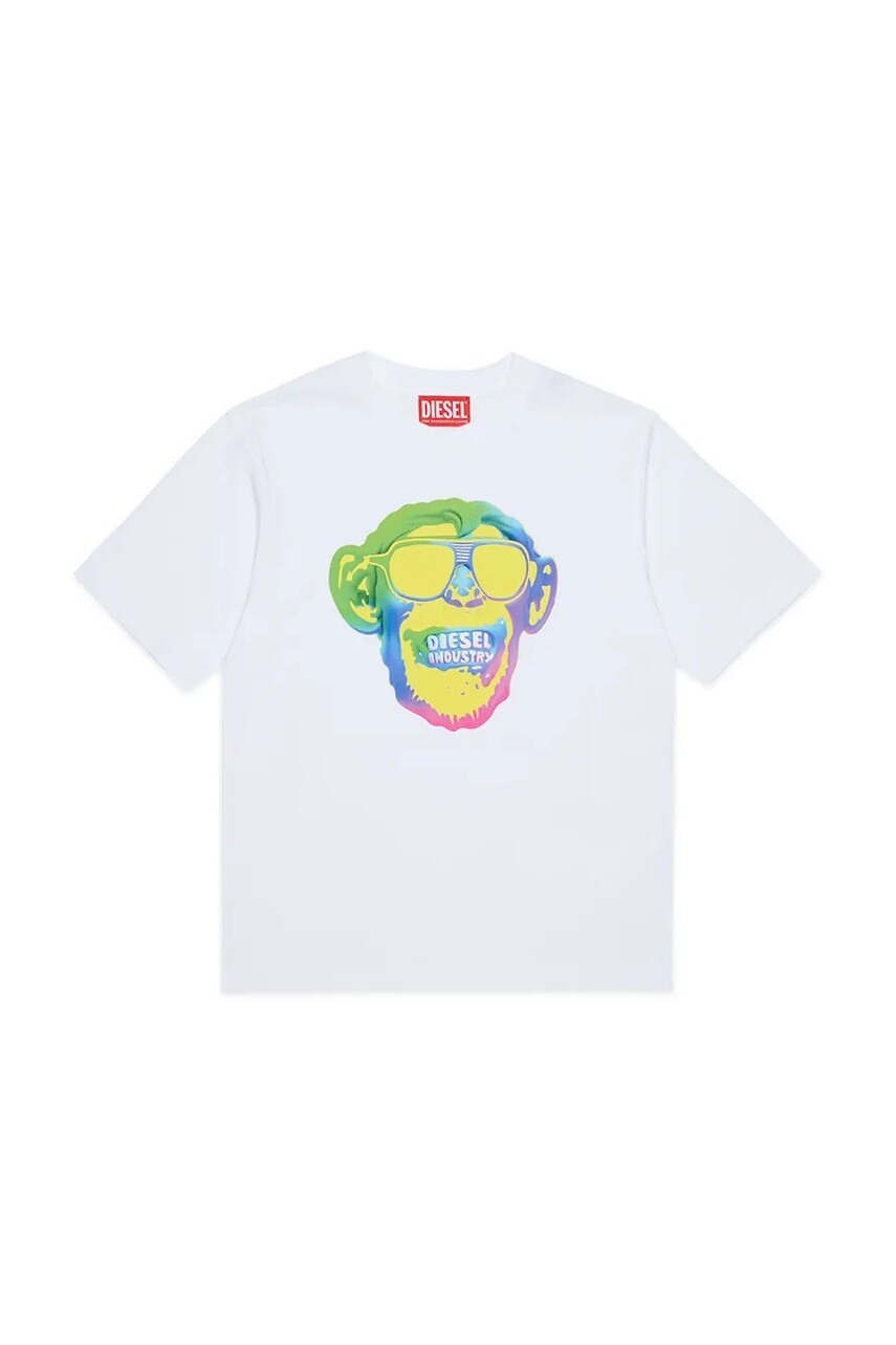 Diesel tričko detské bavlnené TMONKEY OVER T-SHIRT