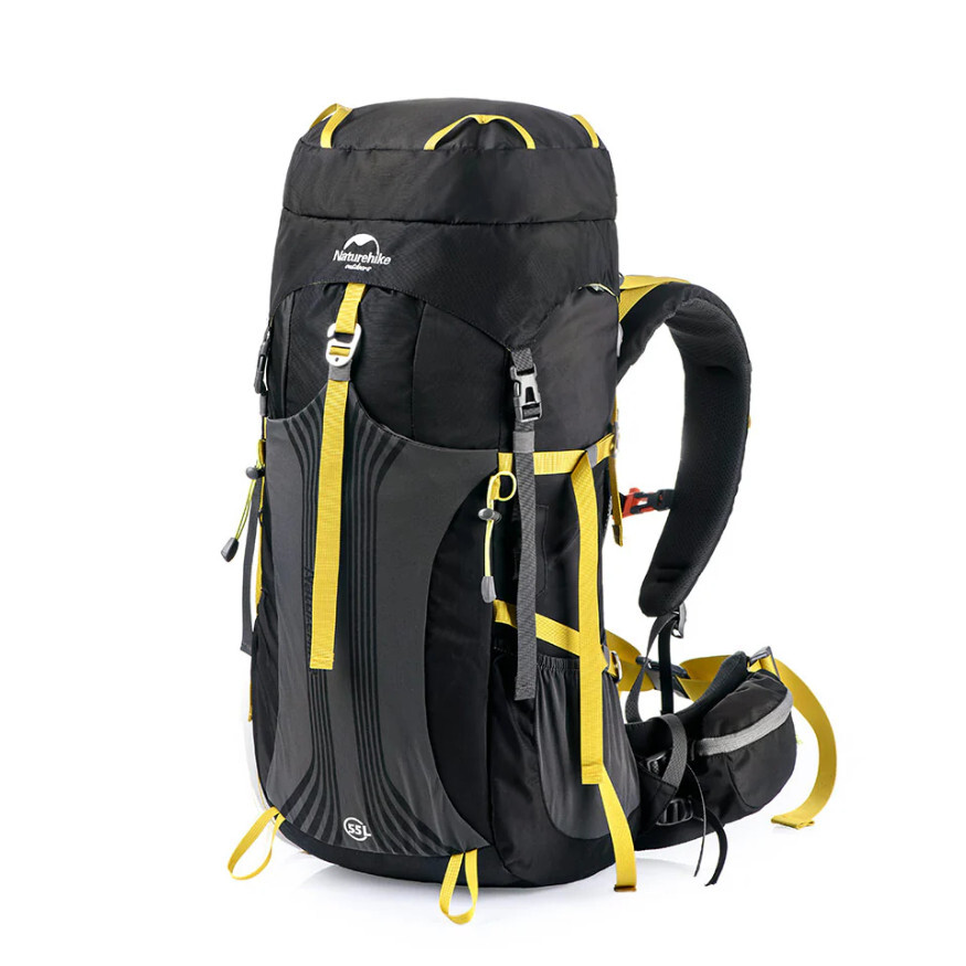 Naturehike trekking, turistický batoh 55L čierny