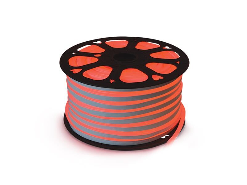 LED neon flexi hadica 230V 92LED/m 7W/m červená 1m
