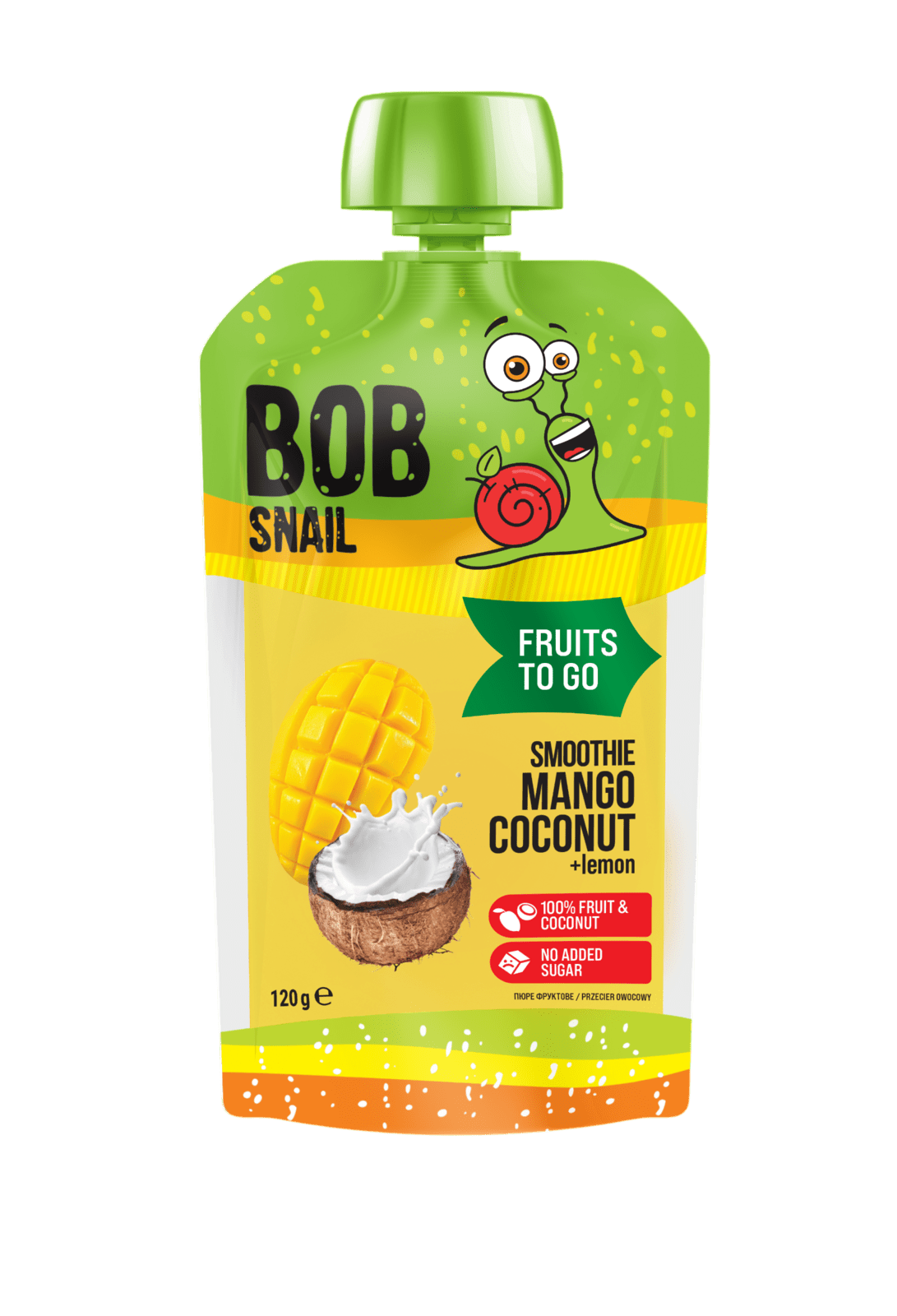 ŠNEK BOB Smoothie mango-kokos 120 g