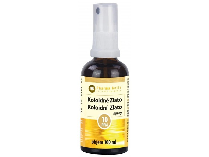 Pharma Activ Koloidné zlato v spreji (10ppm) 100 ml