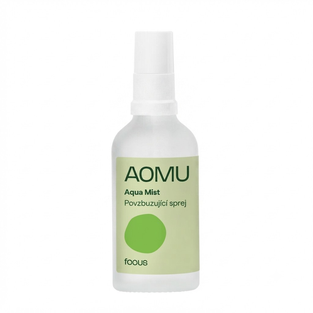AOMU Focus Aqua Mist - Povzbudzujúca aromatická hmla 50 ml