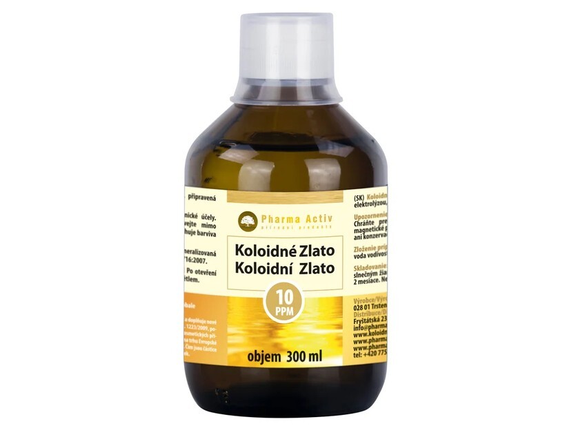 Pharma Activ Koloidné zlato (10ppm) 300 ml