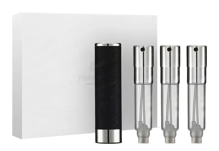 Travalo Walzer - plnitelný flakon 3 x 5 ml (černý)