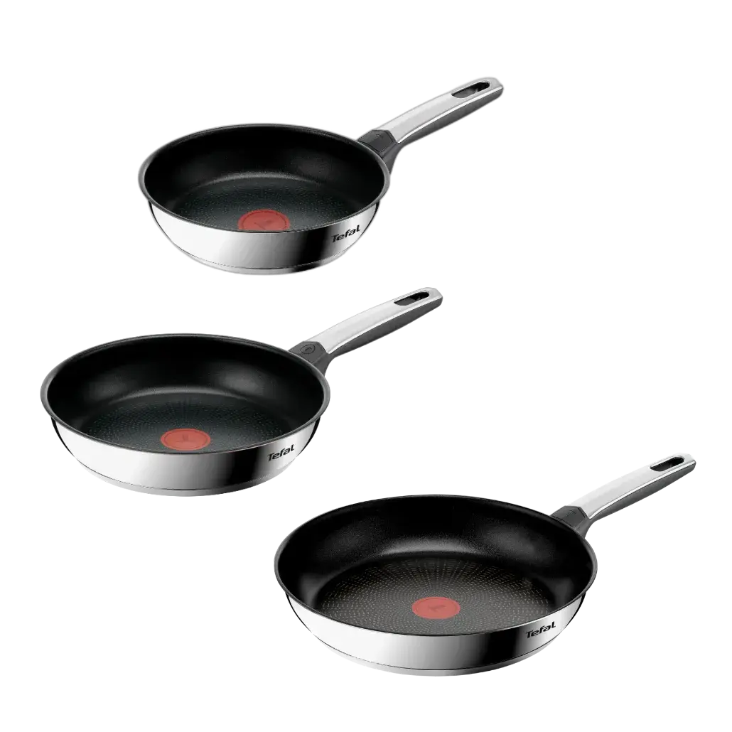Súprava panvíc EMOTION+ 20 + 24 + 28 cm, sada 3 ks, titán, Tefal