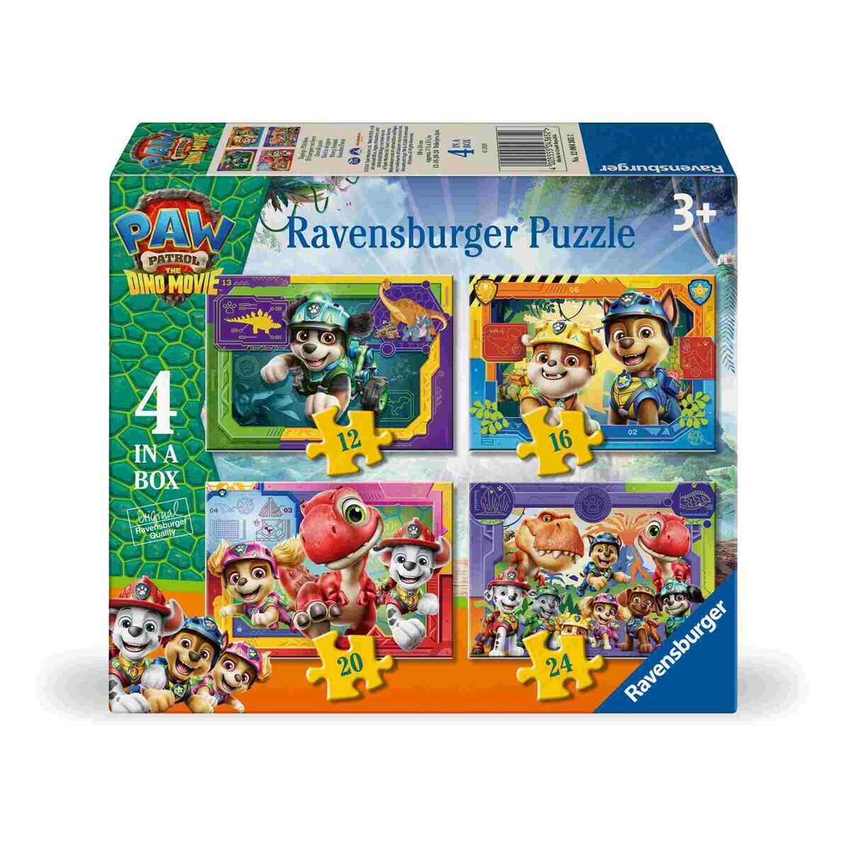 Ravensburger Tlapková patrola: Dinosaurie film 4 v 1
