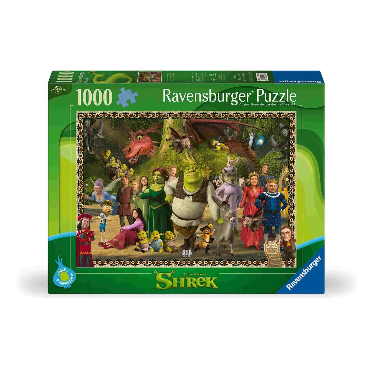 Ravensburger Shrek Evergreen Puzzle 1000 dielikov
