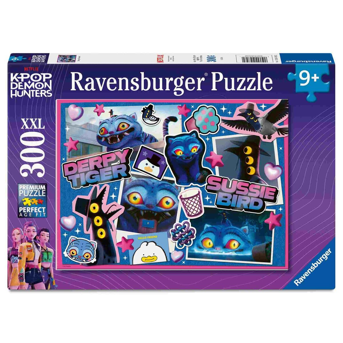 Ravensburger K-pop: Lovkyňa démonov: Derpy a Sussie Puzzle 300 dielikov