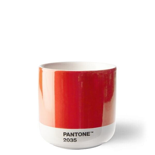PANTONE Cortado termo hrnček - Red 2035