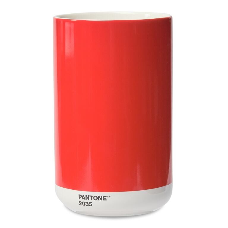 PANTONE Keramická váza - Red 2035