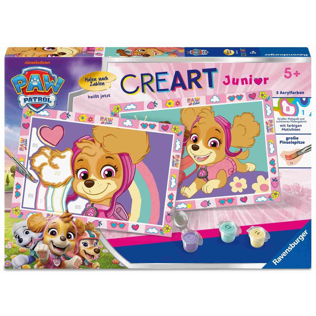 Ravensburger CreArt Tlapková patrola: Sky