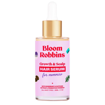 BLOOM ROBBINS Growth & scalp hair sérum proti vypadávaniu vlasov pre mamičky 50 ml