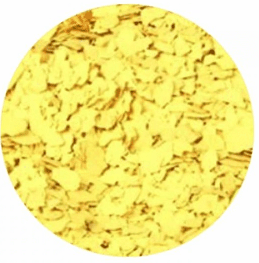 RIGORRA - Akrylové a metalické chipsy do epoxidových podláh (žlté, 0,1 kg)