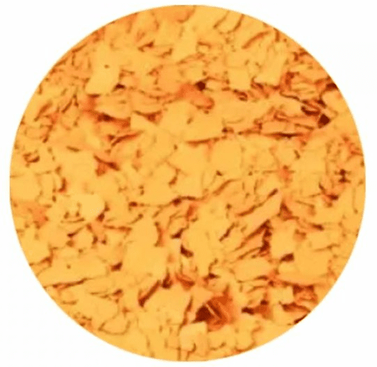RIGORRA - Akrylové a metalické chipsy do epoxidových podláh (oranžové, 0,1 kg)