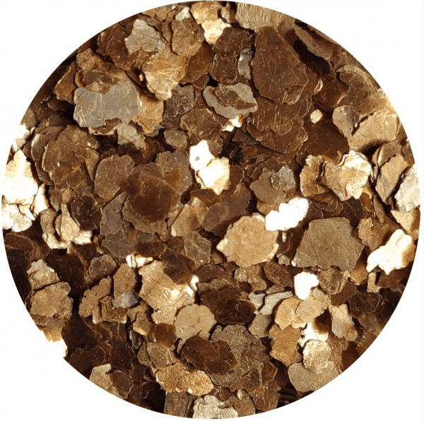 RIGORRA - Akrylové a metalické chipsy do epoxidových podláh (zlaté perleťové, 0,1 kg)