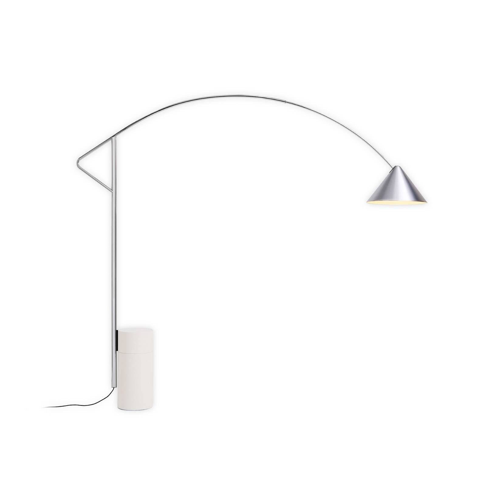 Stojacia lampa HAY Compass, hliník, výška 217 cm, E27