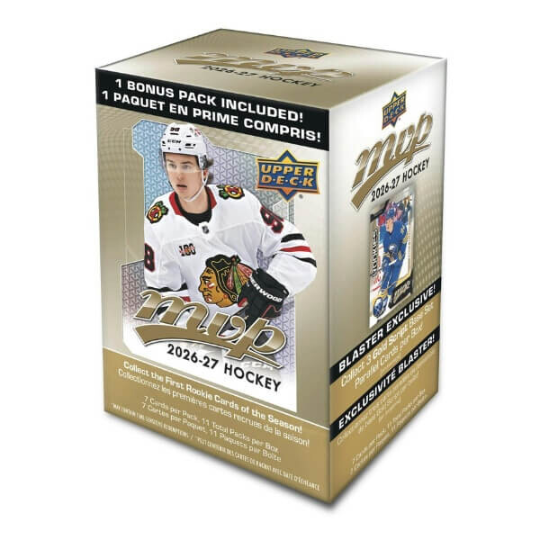 Upper Deck 2026-2027 NHL Upper Deck MVP Blaster box - hokejové karty