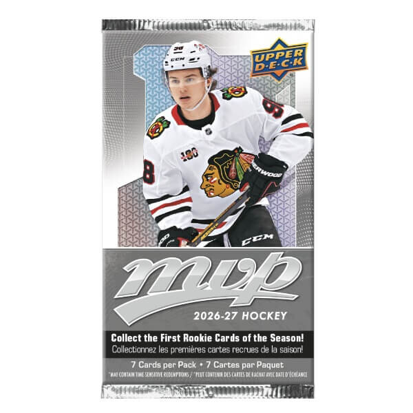 Upper Deck 2026-2027 NHL Upper Deck MVP Gravity Balíček - hokejové karty