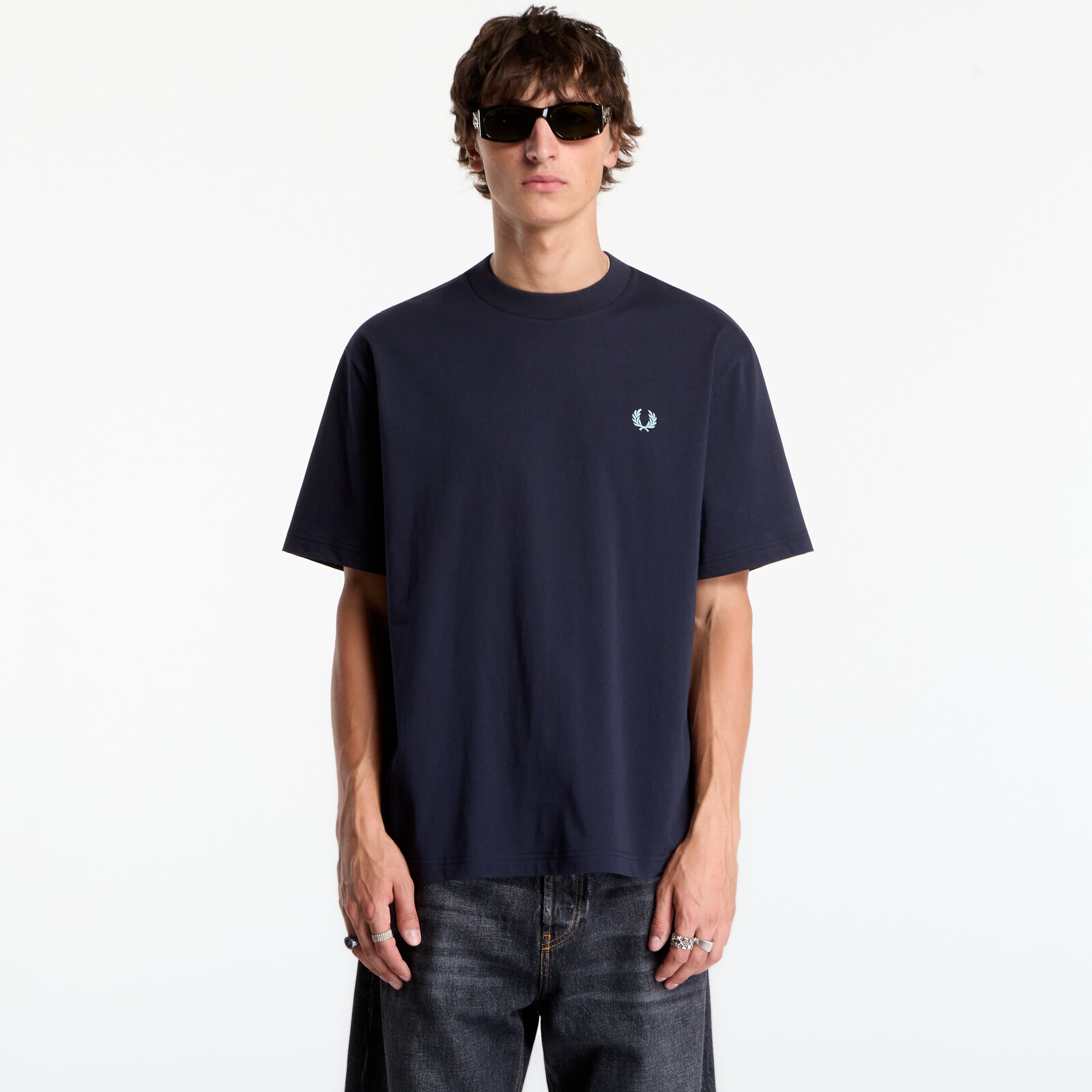 Tričko FRED PERRY 1952 Graphic Tshirt Navy M