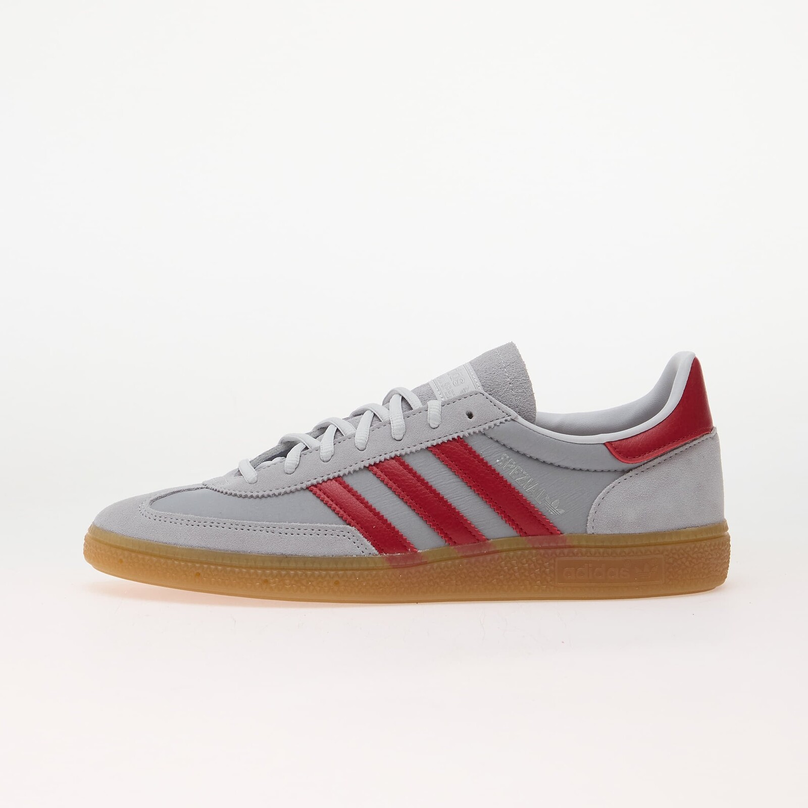 Tenisky adidas Handball Spezial Halo Silver/ Team Victory Red/ Gum4 EUR 45 1/3