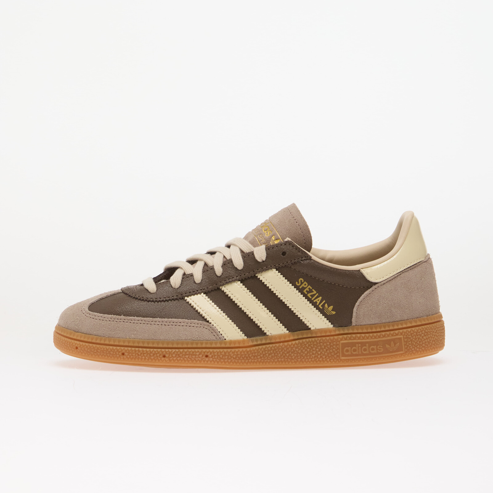 Tenisky adidas Handball Spezial Earth Strata/ Warm Vanilla/ Gum EUR 42 2/3