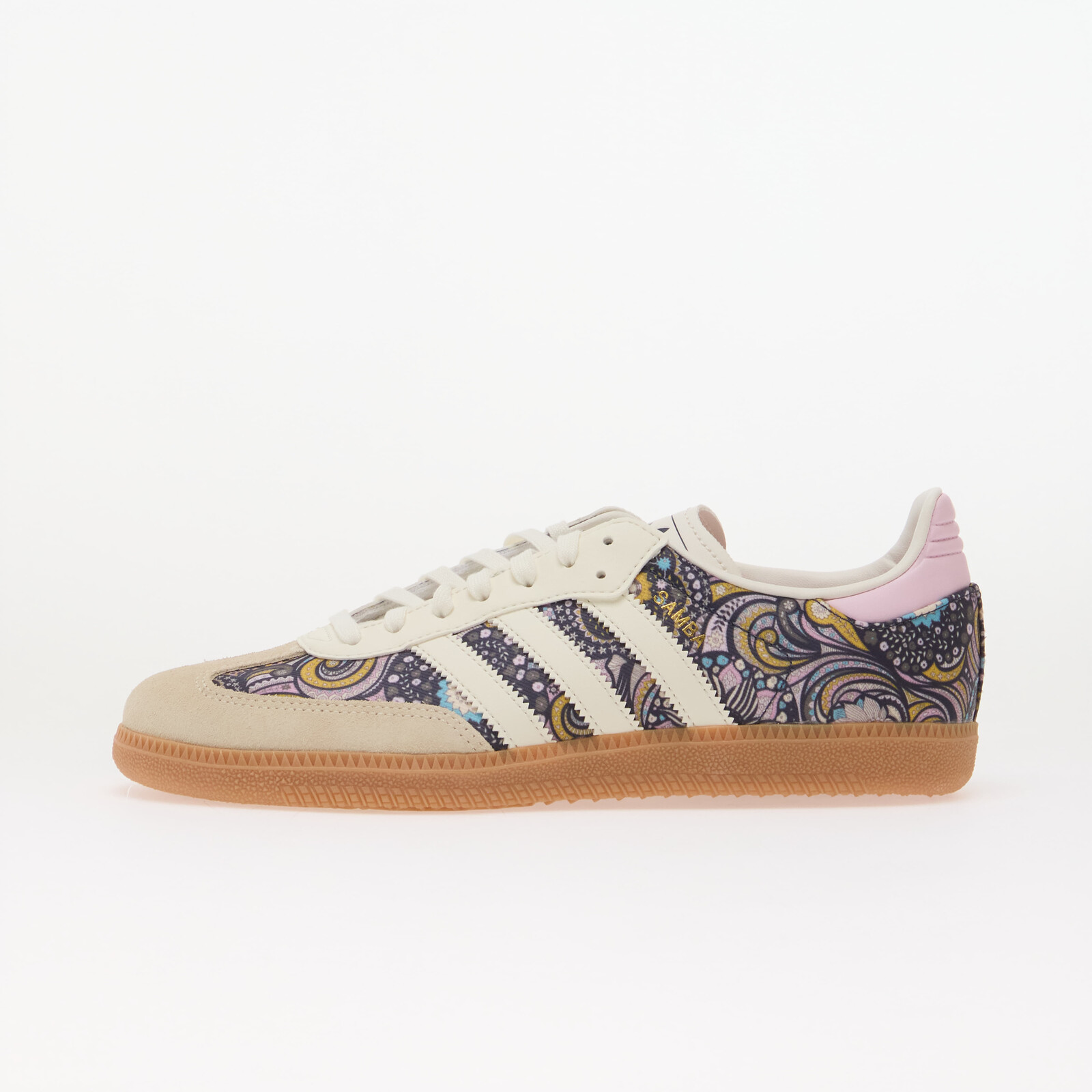 Tenisky adidas x Liberty London Samba OG Kids Core White/ Orchid Fusion/ Gum 2 EUR 40