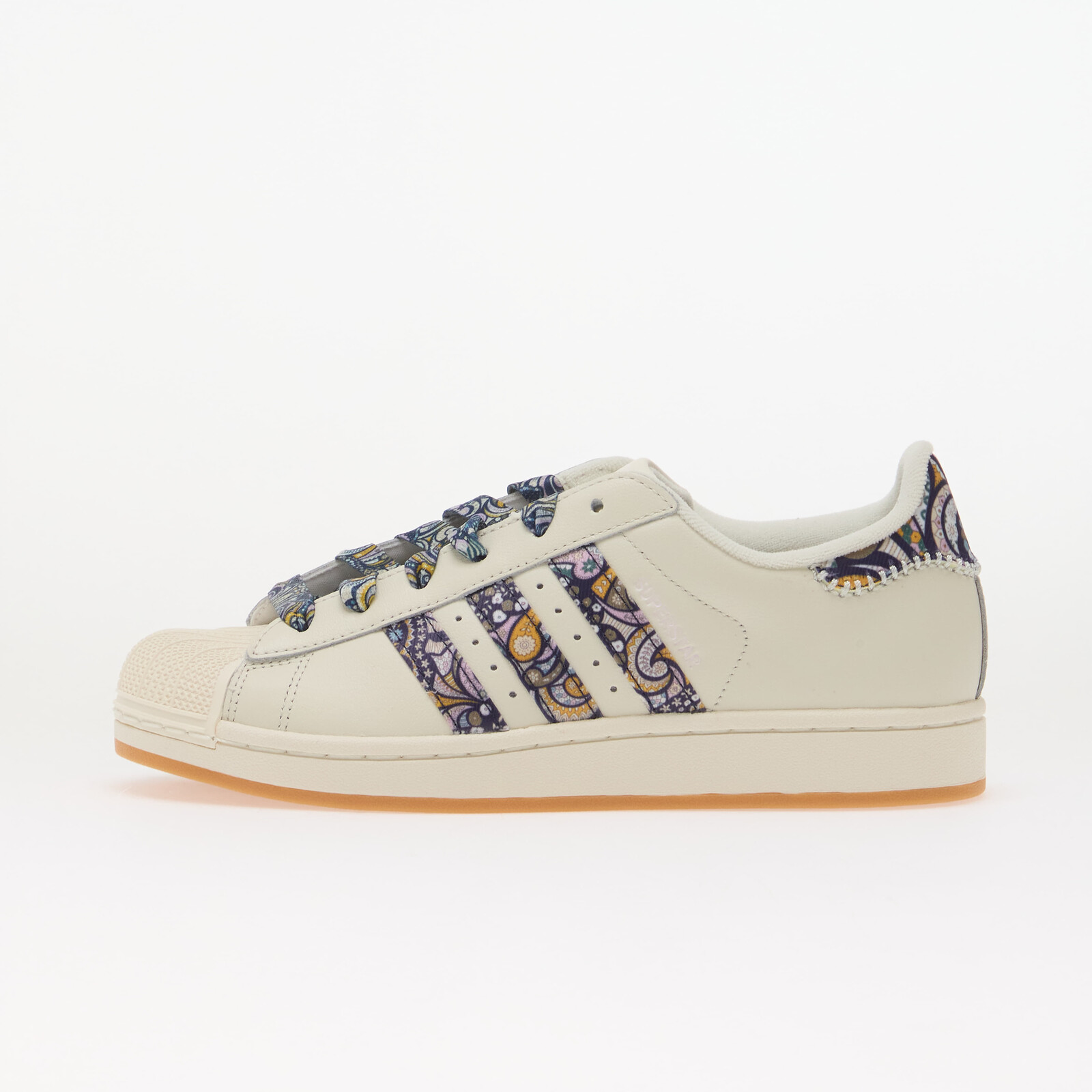 Tenisky adidas x Liberty London Superstar II Kids Core White/ Orchid Fusion/ Gum 1 EUR 39.3