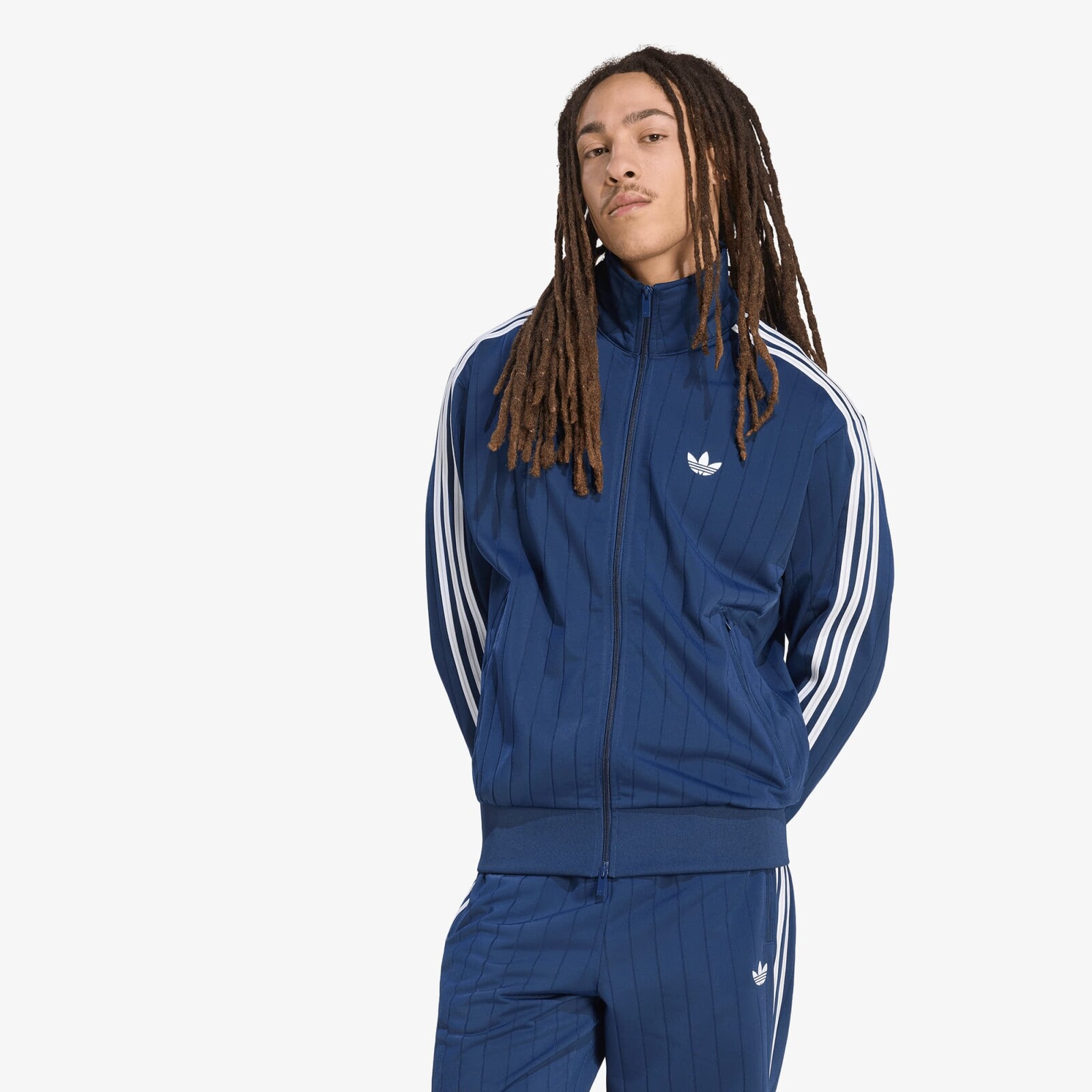 Mikina adidas Firebird Drop Needle Track Top Night Indigo XL