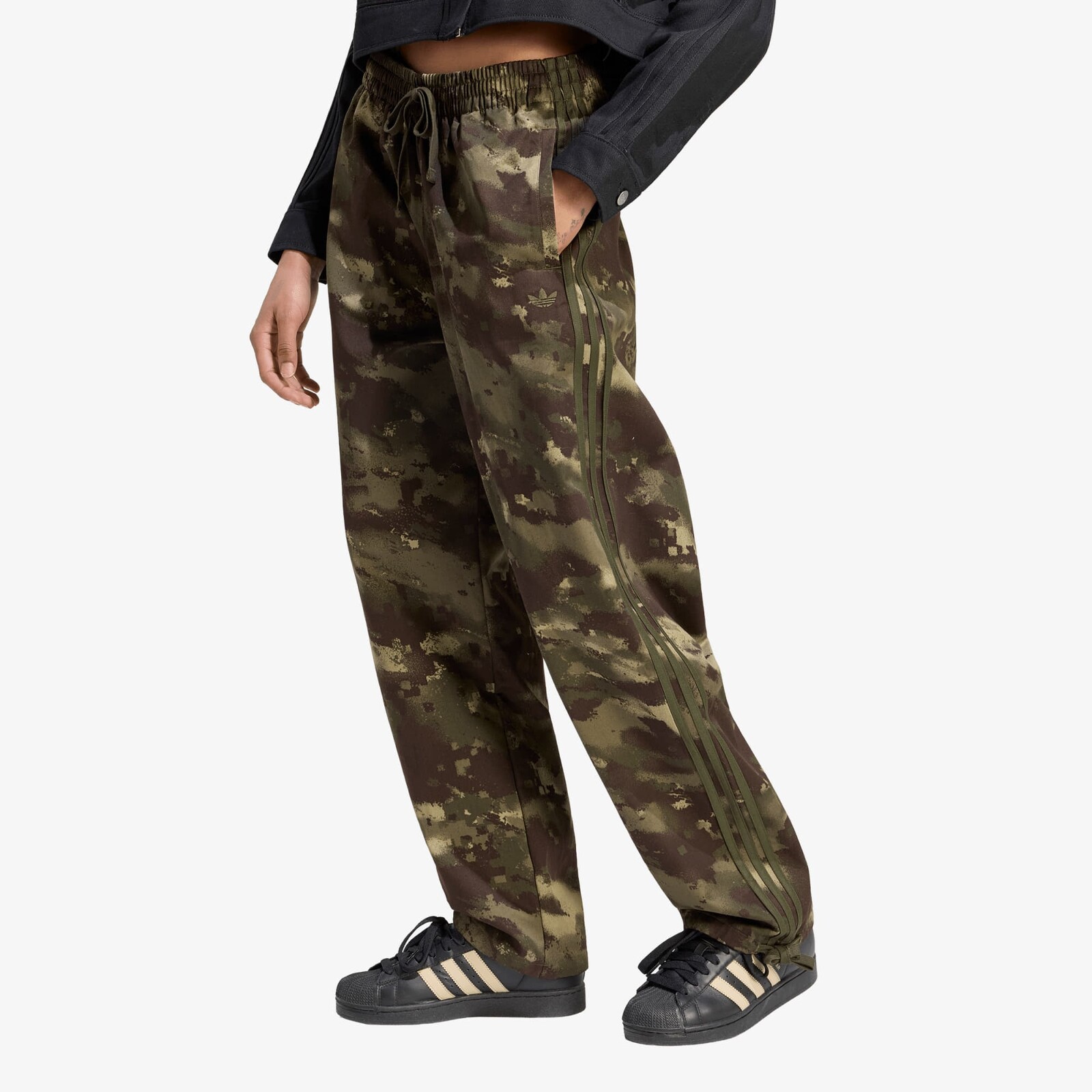 Kalhoty adidas Cargo Pant Oversized Multicolor/ Night Cargo XL