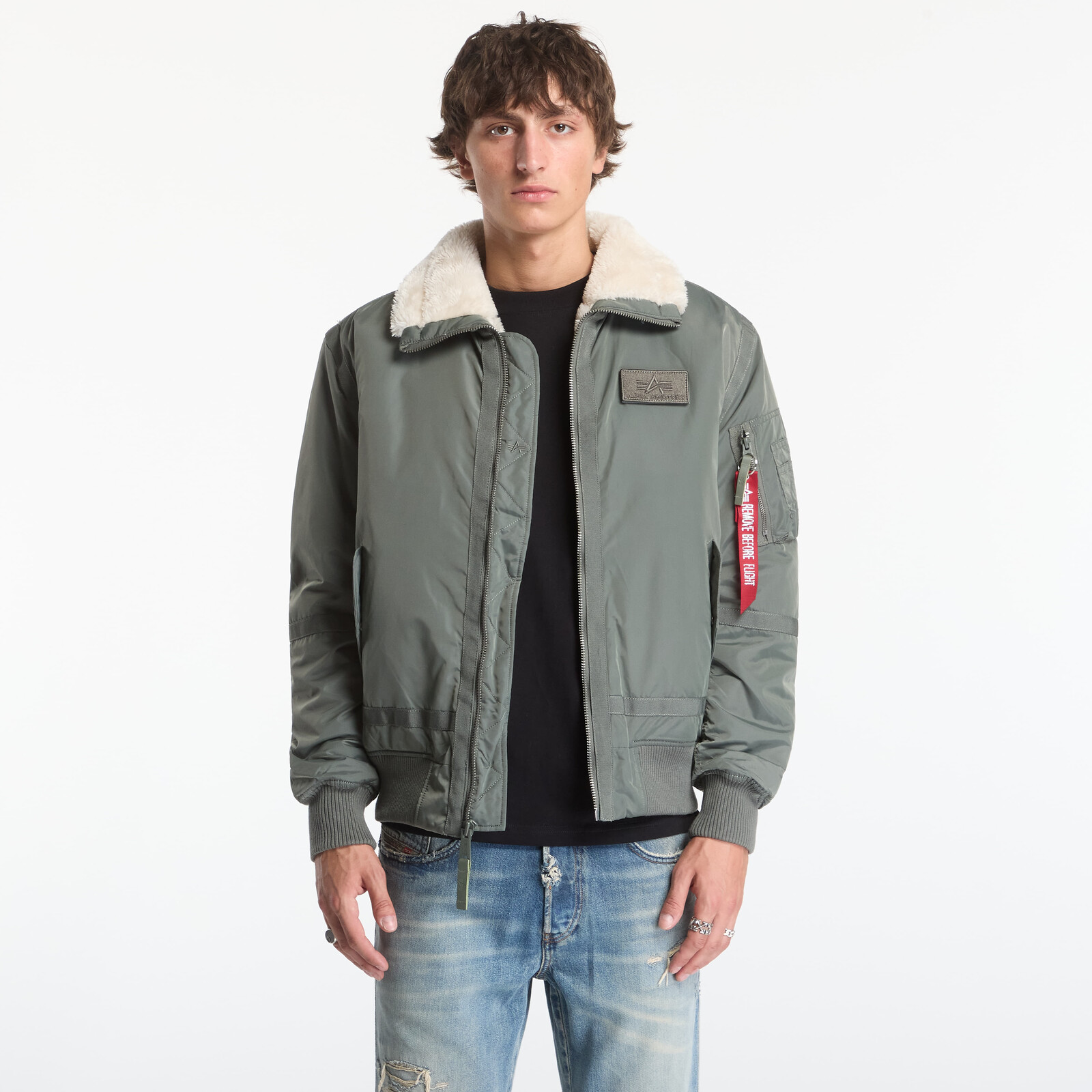 Bunda Alpha Industries B-15 III TT Two Tone Sage-Green XL