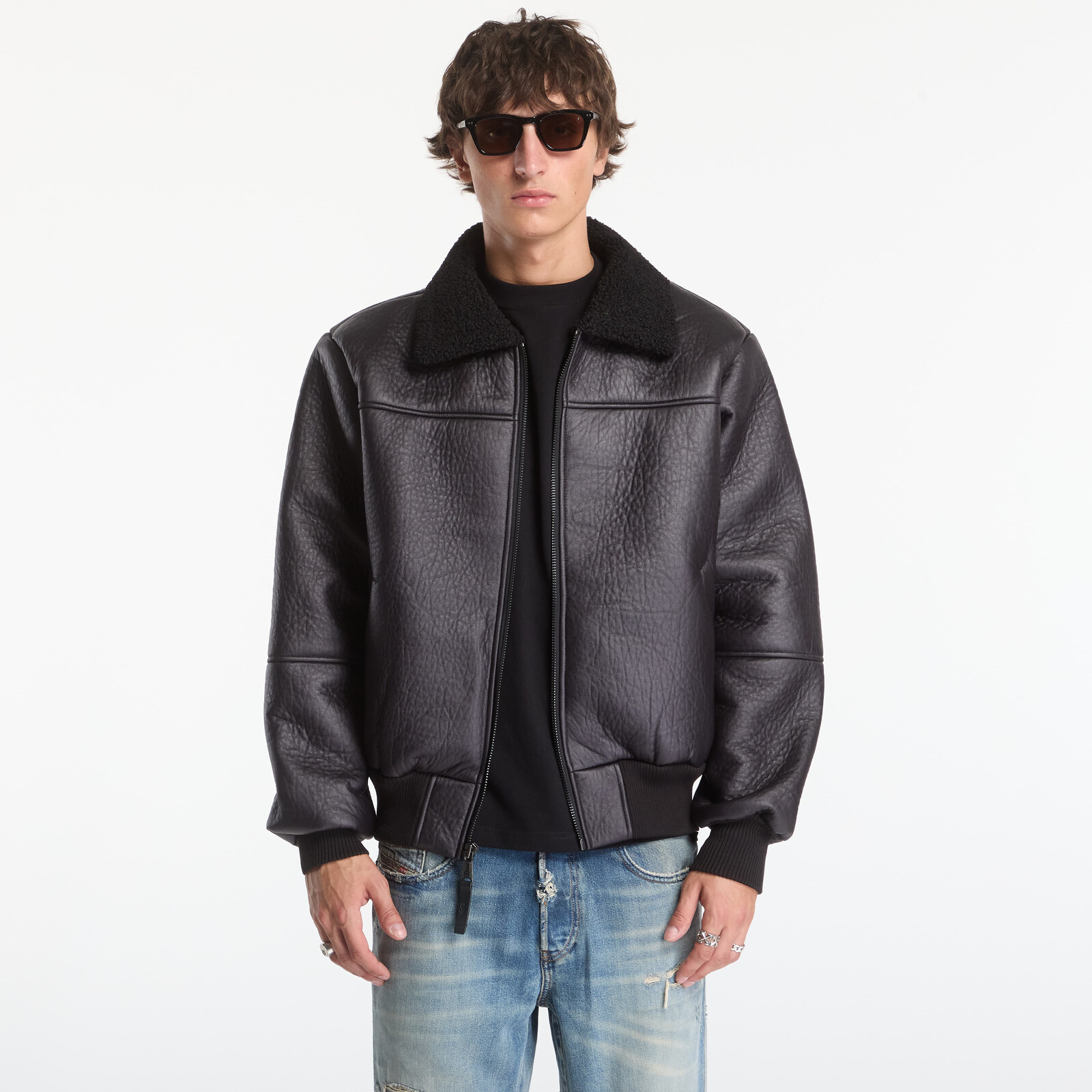 Bunda Alpha Industries B-15 Modified Black/ Black XXL