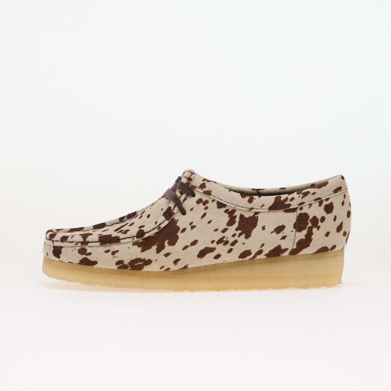 Tenisky Clarks Originals Wallabee Brown Cow Print EUR 38