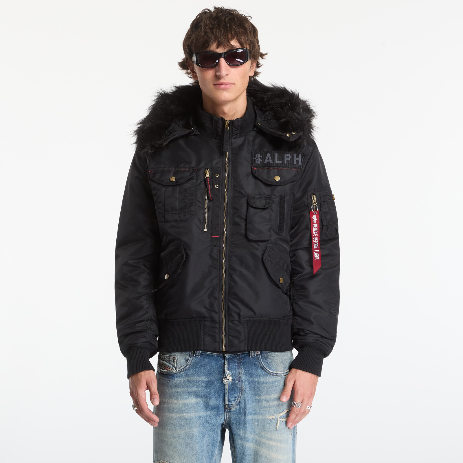 Bunda Alpha Industries Deflector Black L