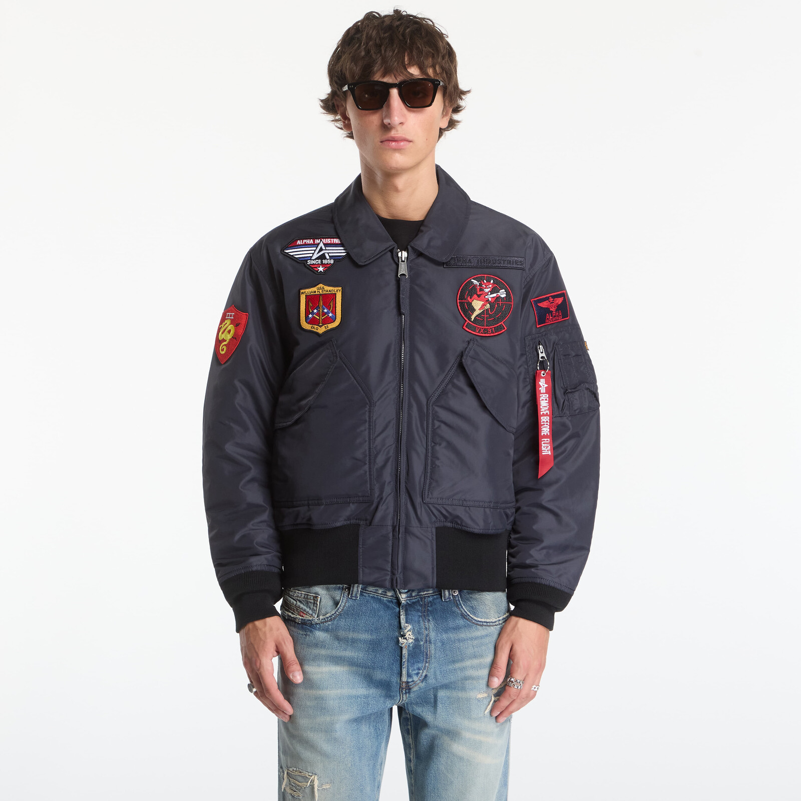 Bunda Alpha Industries CWU-45/P Devils Brigade Iron Grey XL