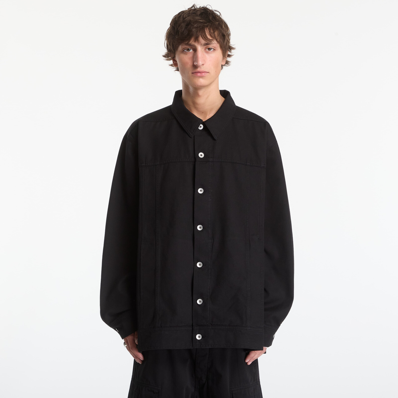 Bunda Rick Owens DRKSHDW Jumbo Worker Black M