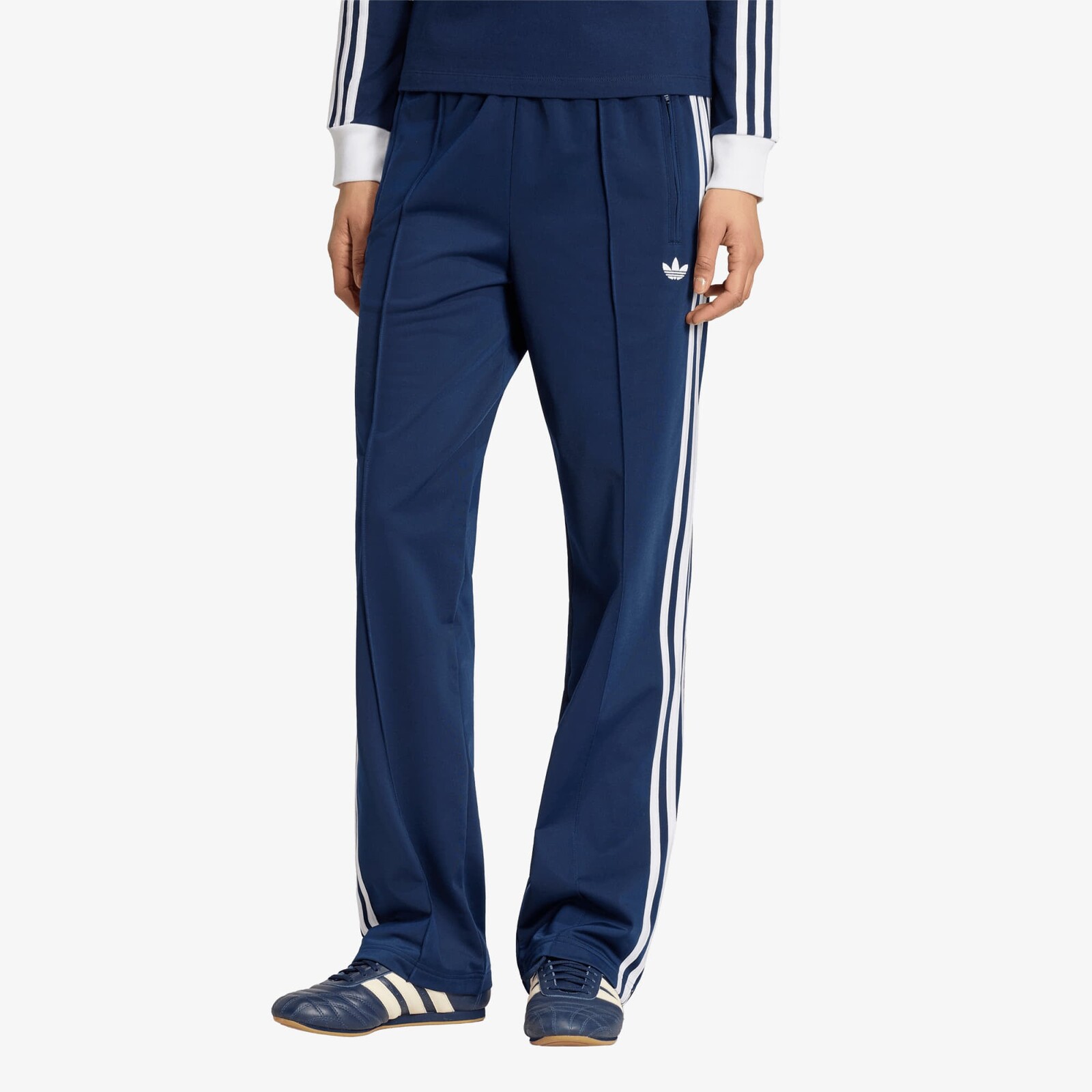 Tepláky adidas Originals Firebird Classic Track Tracksuit Bottoms UNISEX Night Indigo/ White S