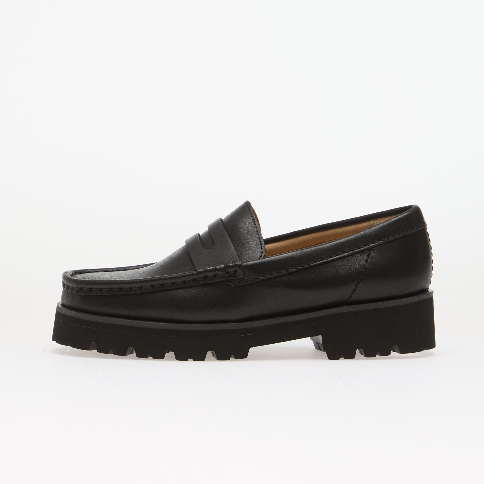 Clarks Originals Yukoner Penny Black Leather 8