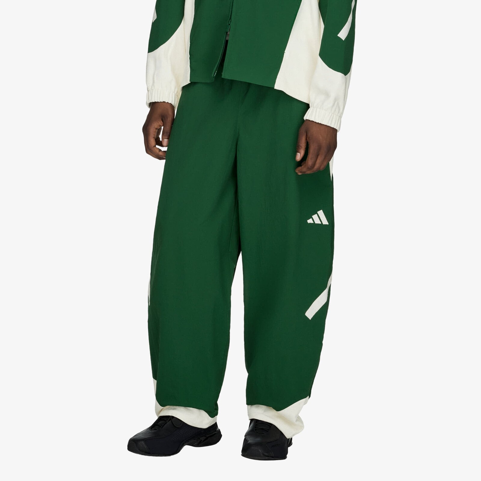 Kalhoty adidas x Arte Antwerp Z.N.E. Material Mix Trackpant Amazon Green/ Off White XL