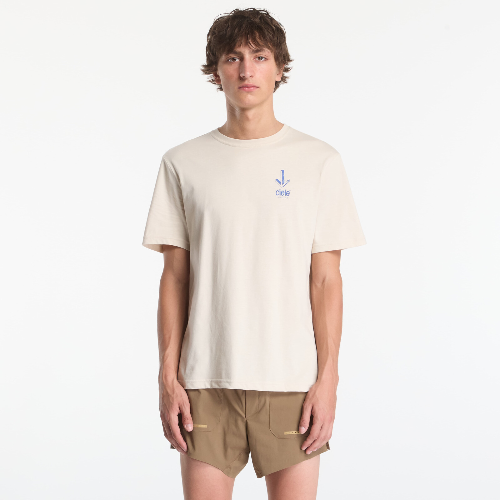 Tričko Ciele Athletics ORTShirt Cafe UNISEX Almond L