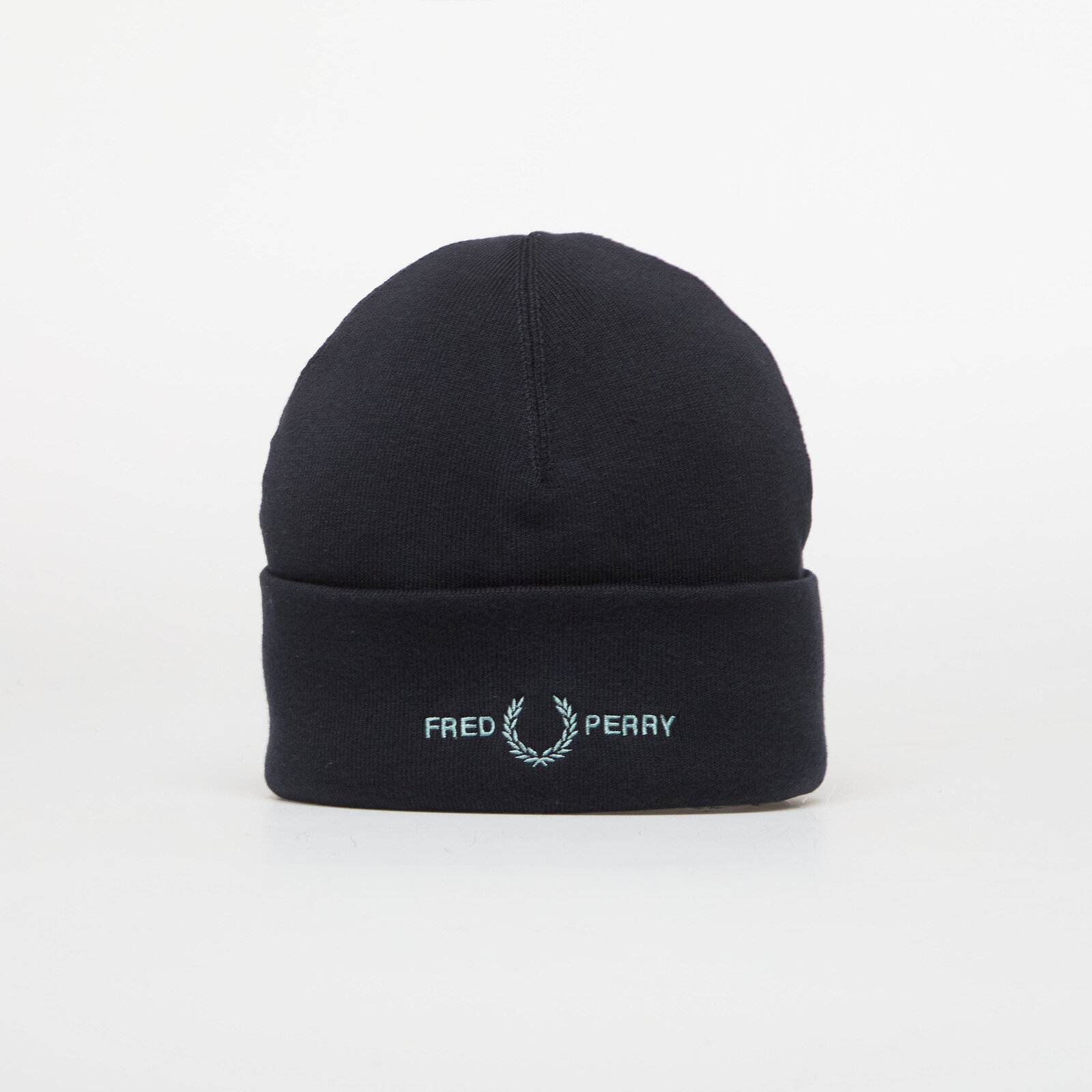 Čiapka FRED PERRY Graphic FLP Beanie Navy/Silver Blue Universal