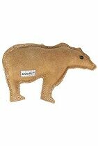 Hračka pes animALL Medvěd kůže, natural 23x16cm