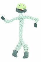 Hračka pes animALL Krokodýl kůže+lano Mr.Roper 78cm