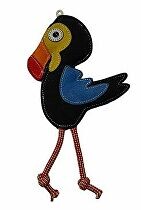 Hračka pes animALL Tukan kůže, barevný 29,5x16cm