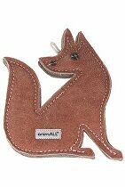 Hračka pes animALL Liška kůže, natural 20x15cm