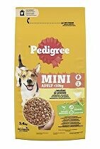 Pedigree Dry Adult Mini drůbeží se zeleninou 1,4kg