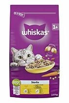 Whiskas Dry Sterile s kuřecím masem 3,8kg
